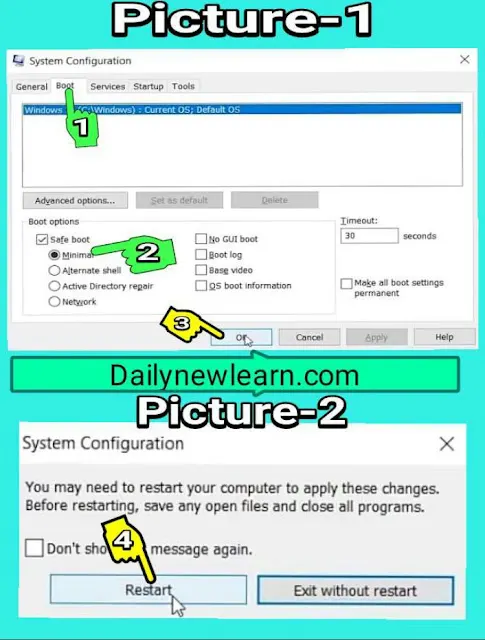 Enable safe mode: How to boot into safe mode on Windows 10 - dailynewlearn
