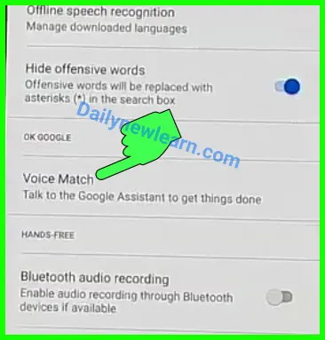 How to Turn off or disable Ok google voice search and Google Assistant