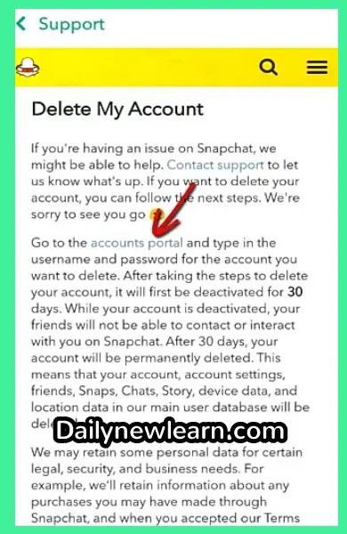How To Delete / Deactivate Snapchat Account Permanently or Change Username