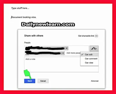 How to create a Google doc and use it full details